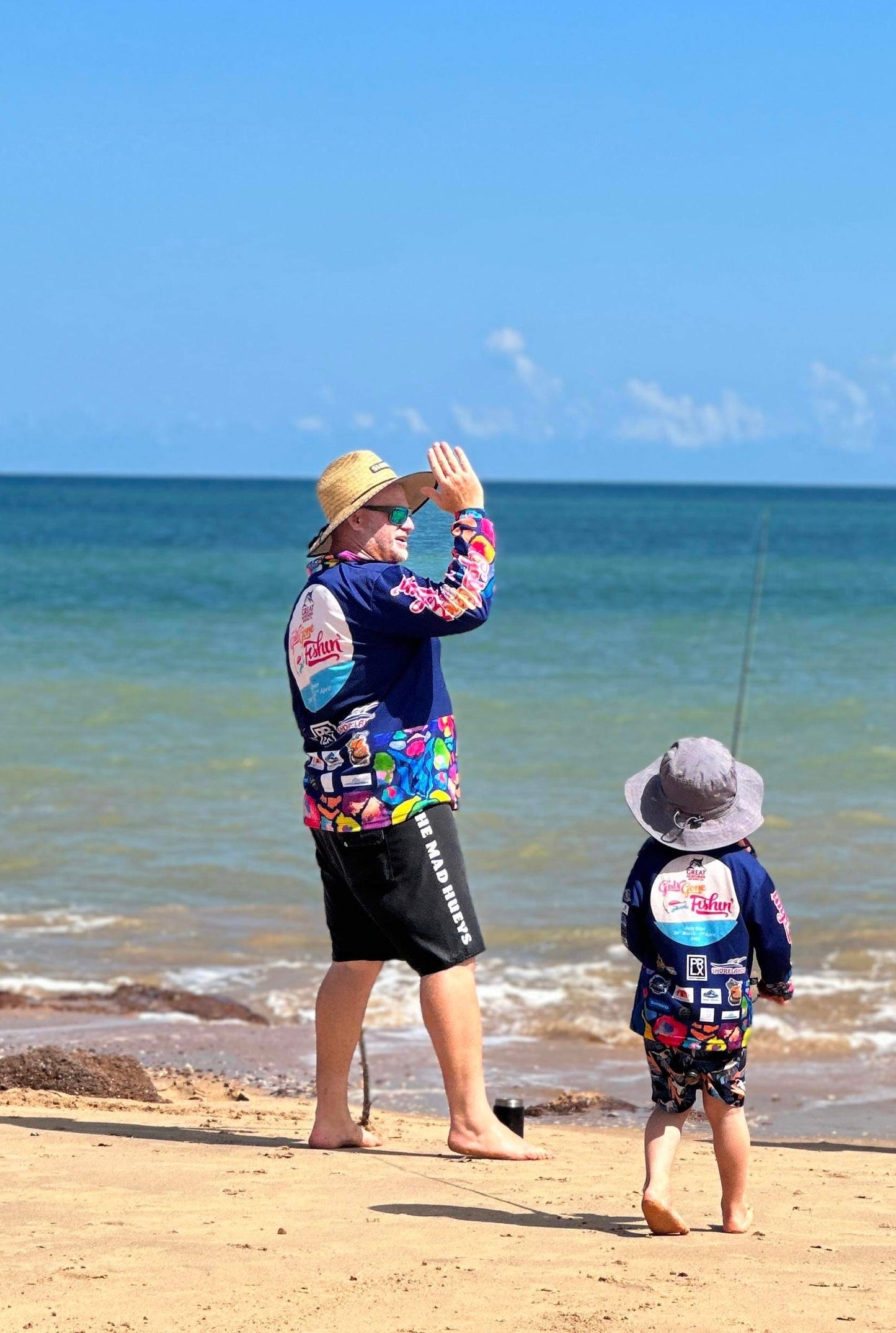 2023 tournament Long Sleeve Shirt - Kasey Rainbow print