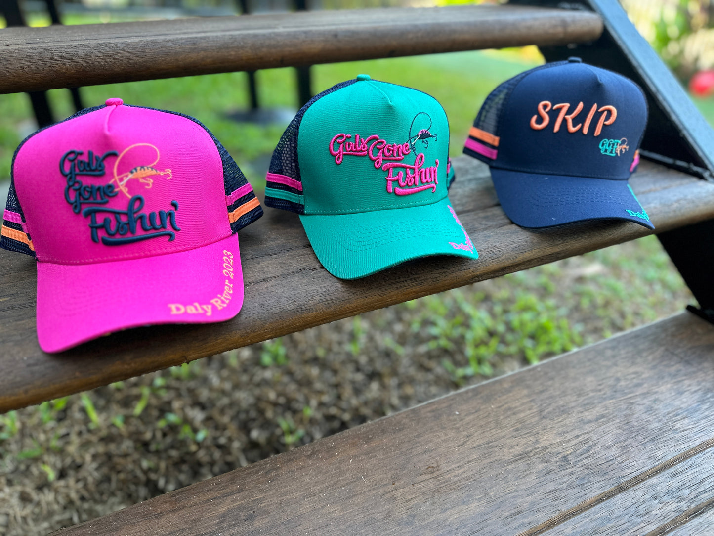 2023 Girls Gone Fishin Trucker Caps